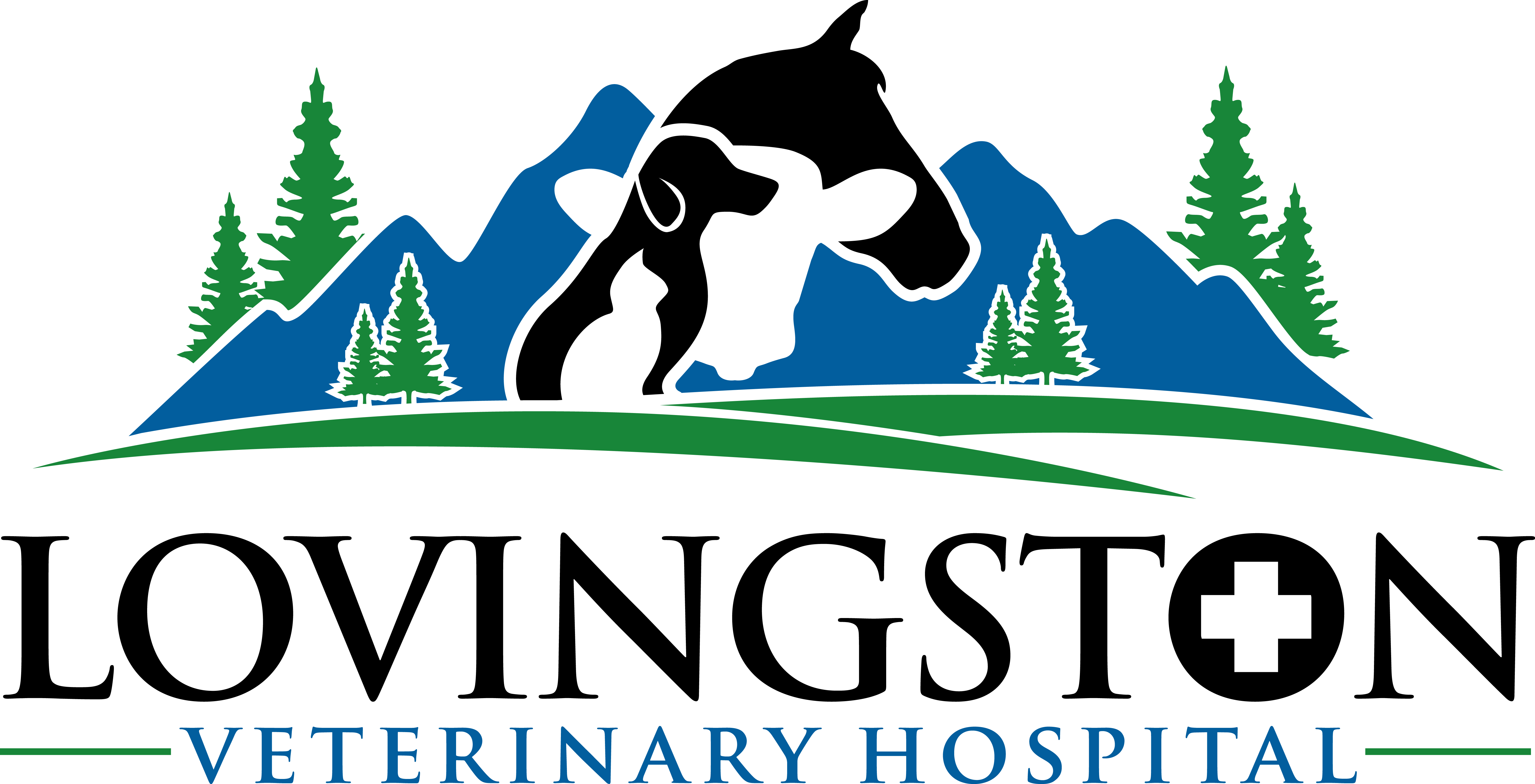 Lovingston Veterinary Hospital logo